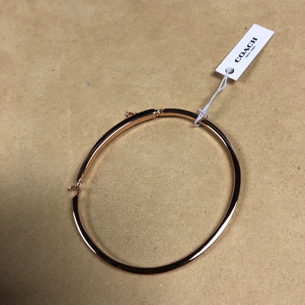 Coach Signature Pave Bar Bangle - Picture 7 of 9
